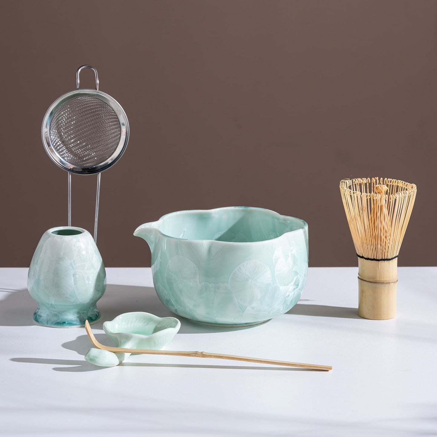 Set Matcha 500ml Traditionnel Fouet Fin Raffiné