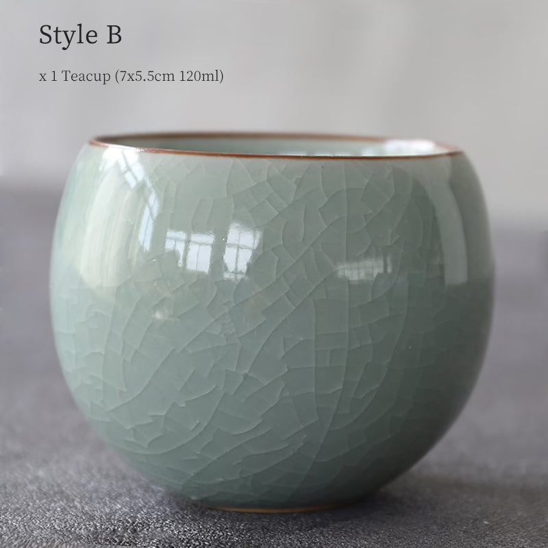 Tasse à thé céramique 120ml Terre Cuite