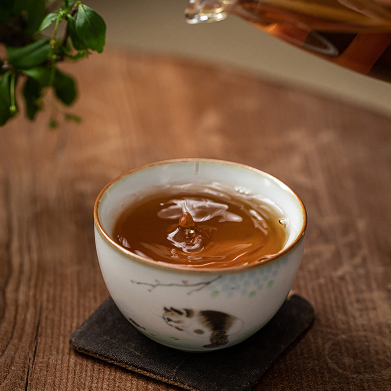 Tasse à thé céramique 110ml Épurée