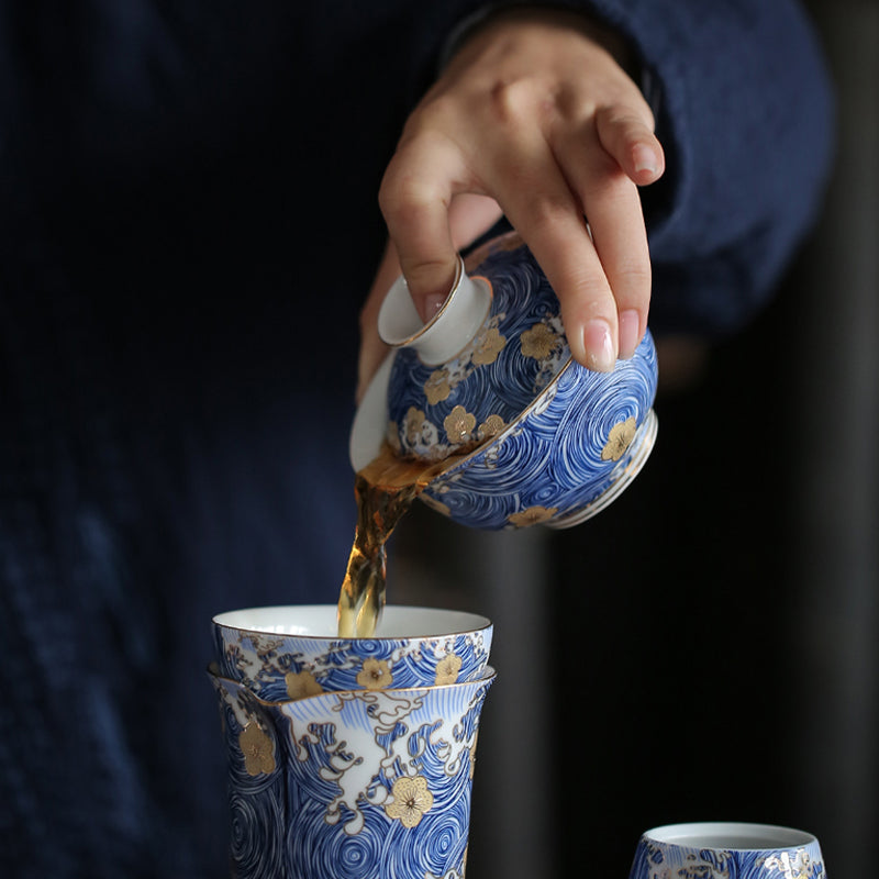 Gaiwan 150ml van gogh