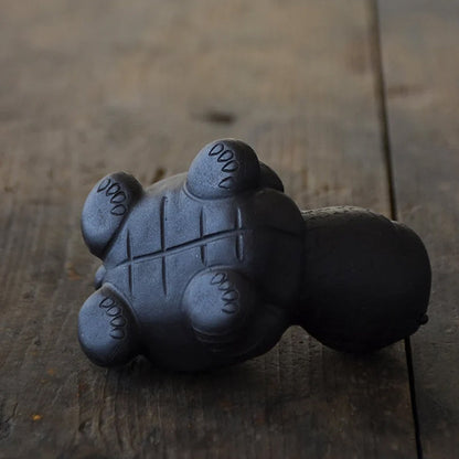 Mascottes de thé Tortoise en argile