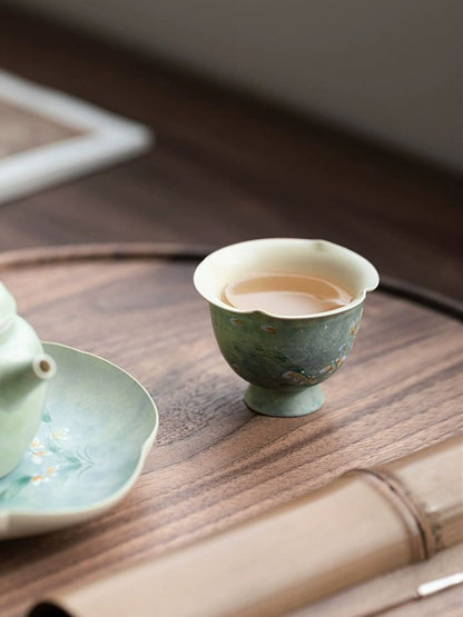 Tasse à thé céramique 65ml Artisanale