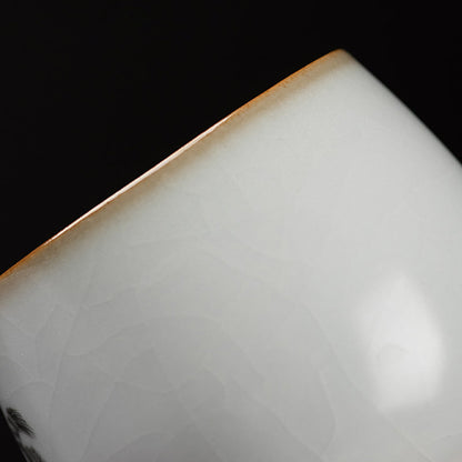 Tasse à thé céramique 120ml Blanche