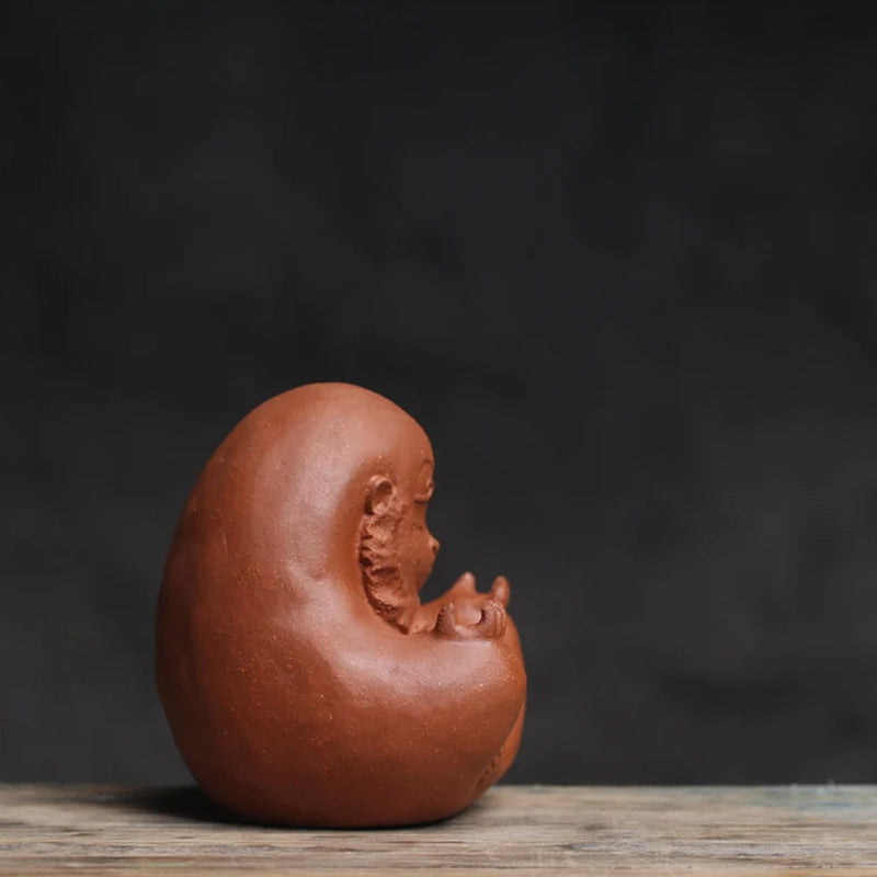 Mascottes de thé singe buddha zen