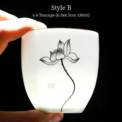 Tasse à thé céramique 150ml Granit