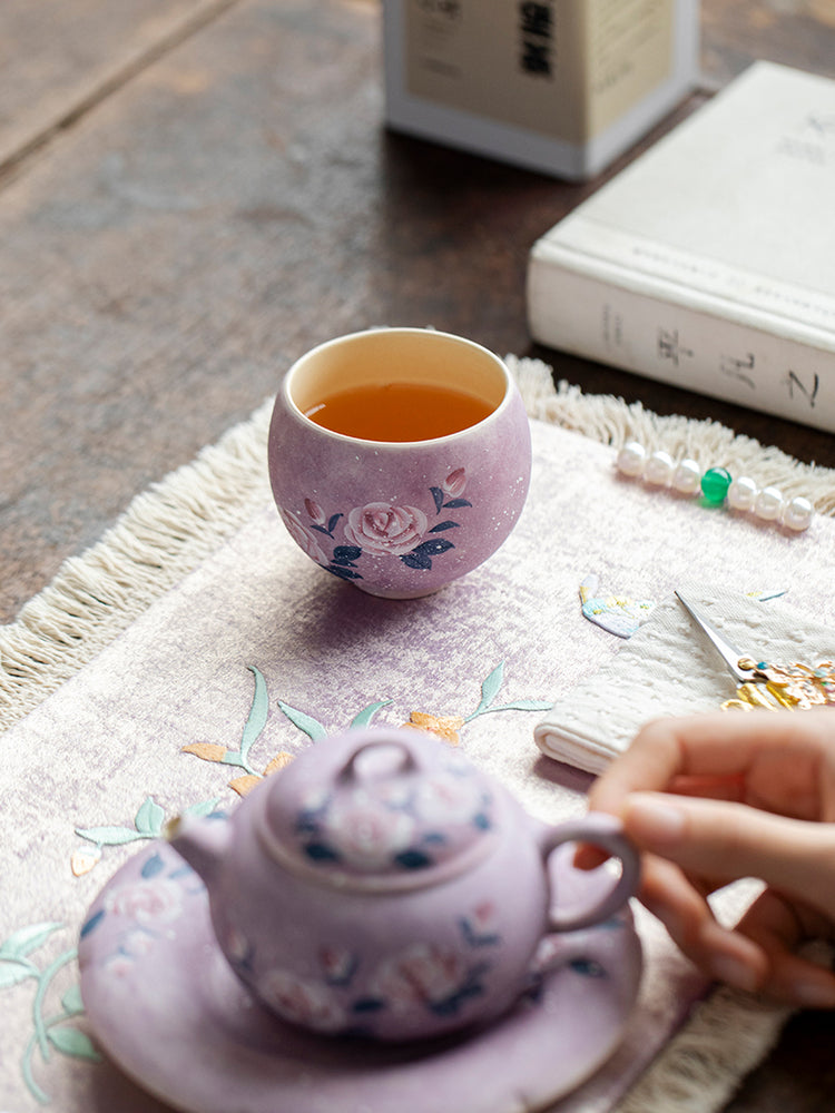 Tasse à thé céramique 150ml Motif Floral
