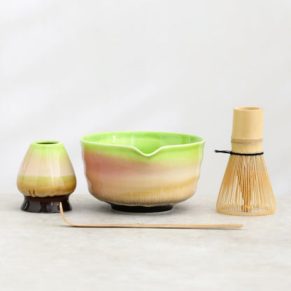 Set Matcha 500ml Cérémonie Jade Vert Naturel