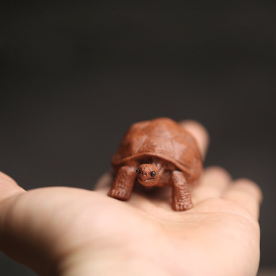 Mascotte de Thé Moine en Argile