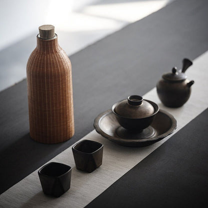 Tasse à thé céramique 50ml Craquelée
