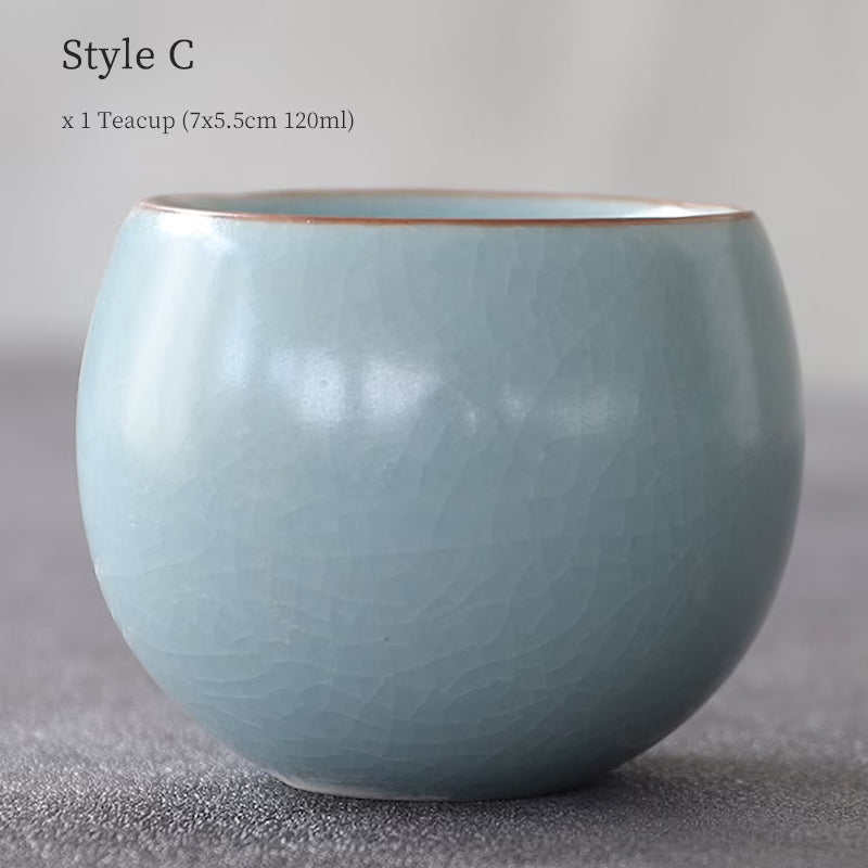 Tasse à thé céramique 120ml Terre Cuite