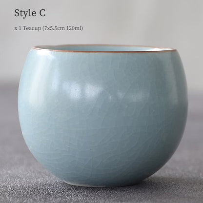 Tasse à thé céramique 120ml Terre Cuite
