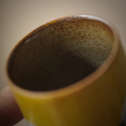 Tasse à thé céramique Camélia Fait Main
