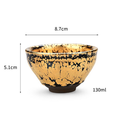 Tasse à thé céramique 130ml Cobalt