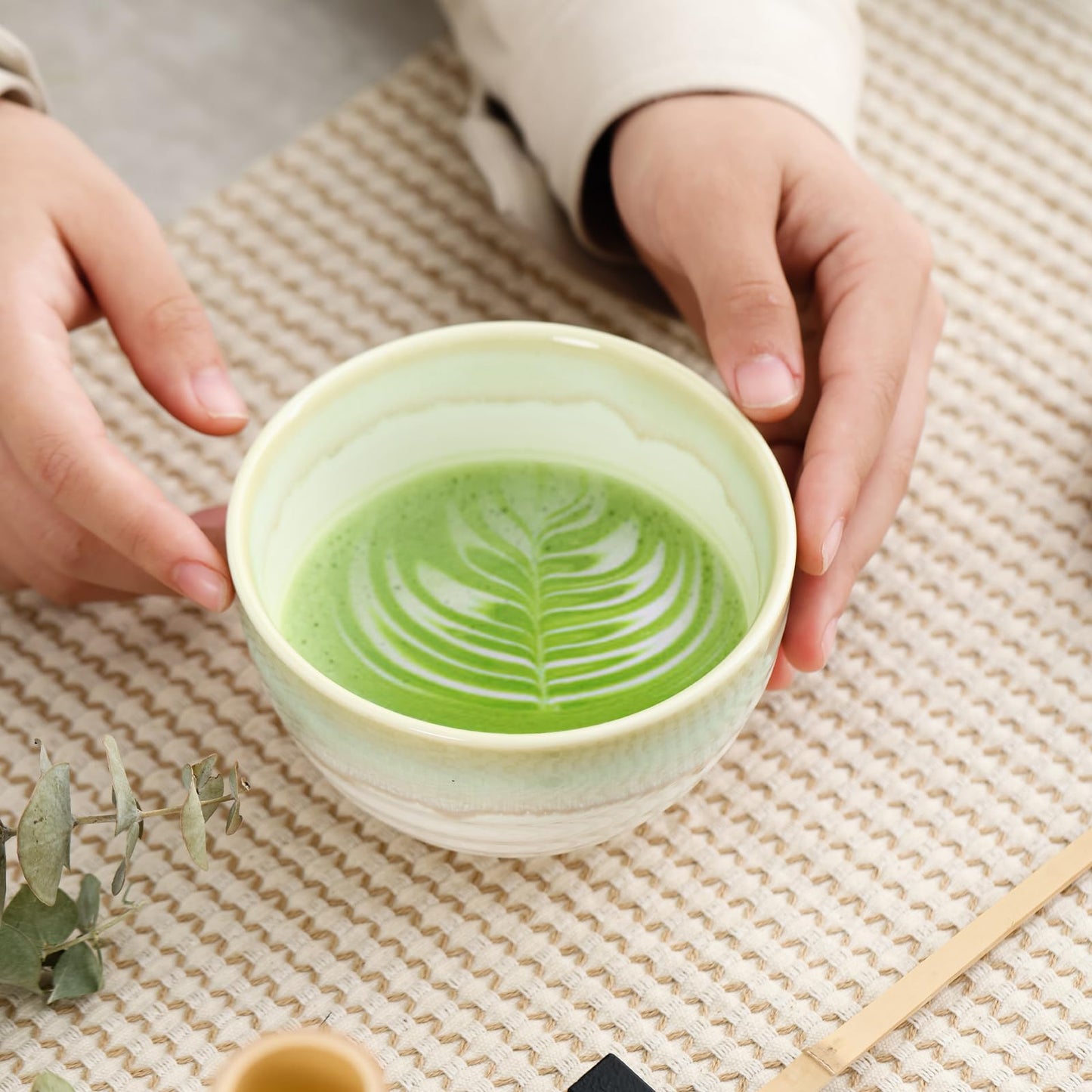 Set de matcha 300ml glaçure fluide
