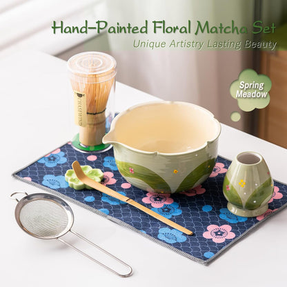 Set Matcha 600ml Grand Bol Céramique Artisan Zen