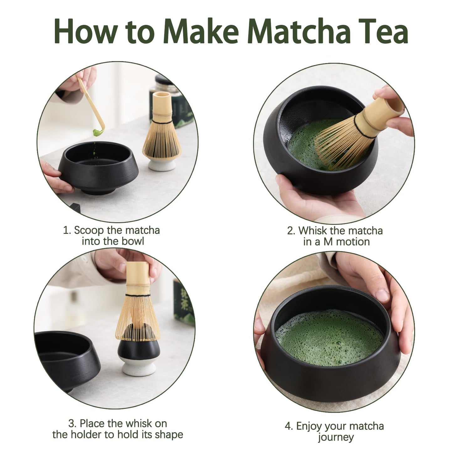 Set de matcha 360ml