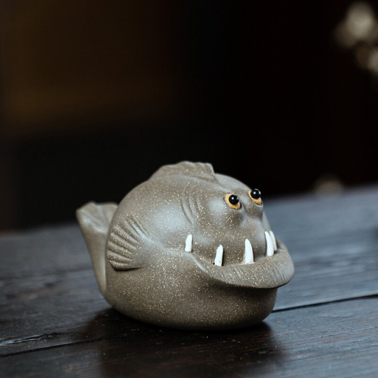 Mascotte de Thé Buffle en Zisha