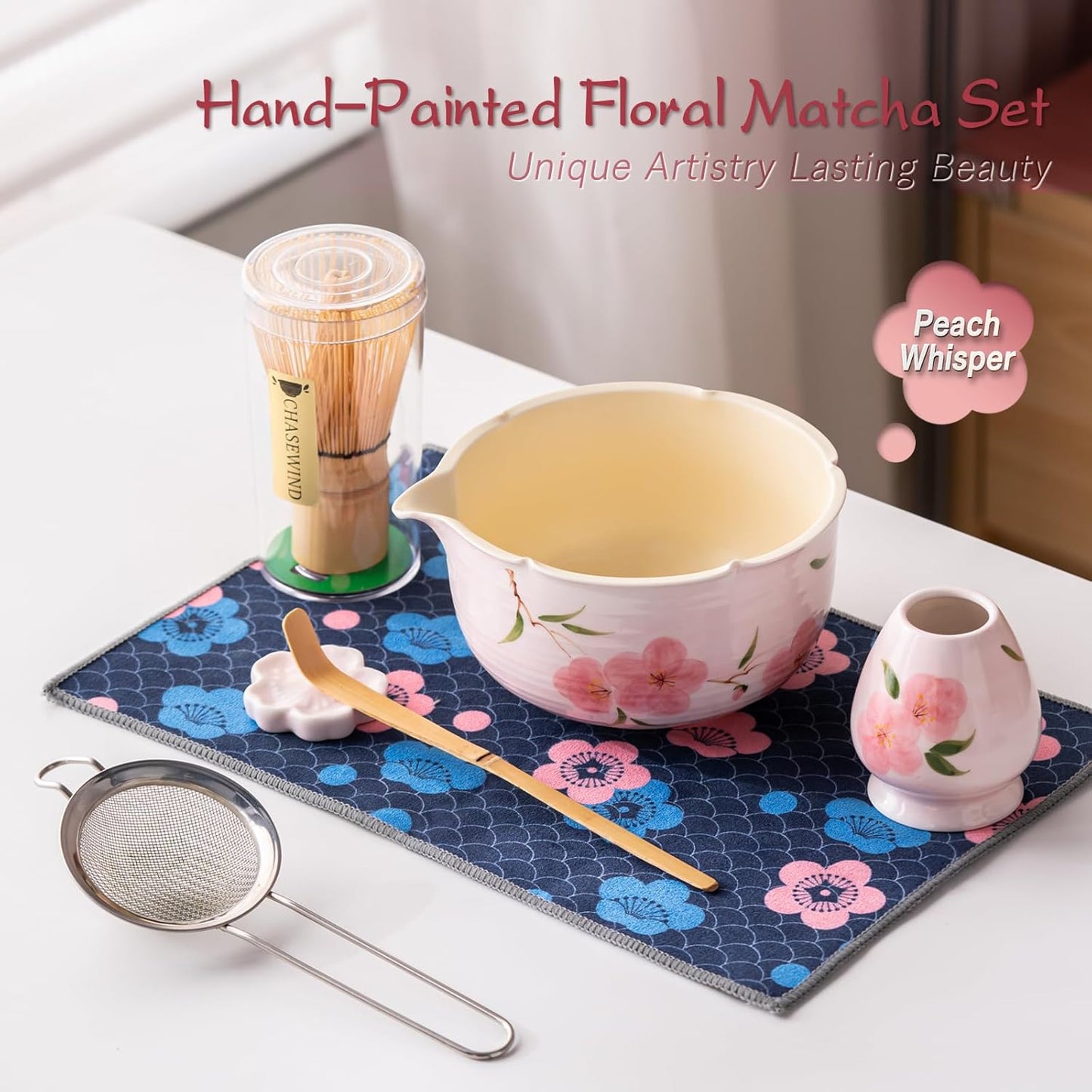 Set Matcha 600ml Cérémonie Bol Spacieux Glaçure