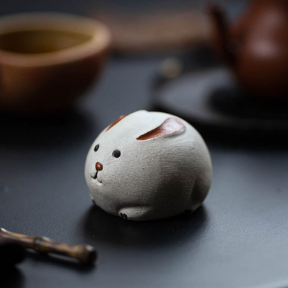 Mascotte de Thé Paon en Zisha