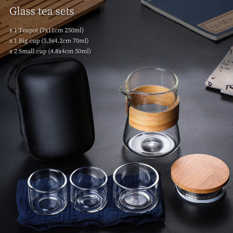 service à thé de voyage 250ml