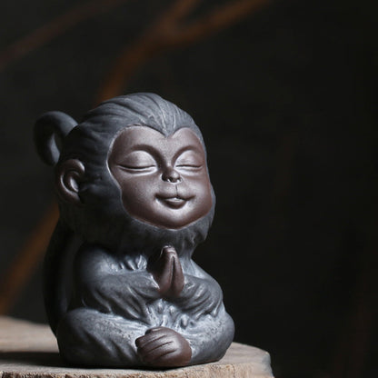 Mascottes de thé singe buddha