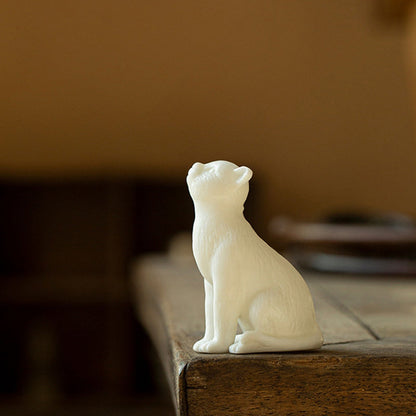 Mascottes de thé chat