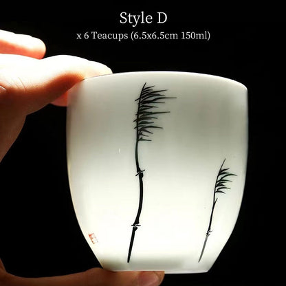 Tasse à thé céramique 150ml Granit