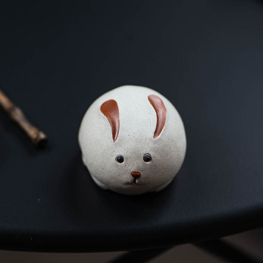 Mascotte de Thé Paon en Zisha