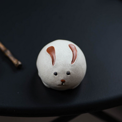 Mascotte de Thé Paon en Zisha