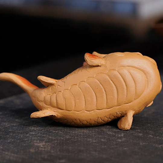 Mascotte de Thé Souris en Argile