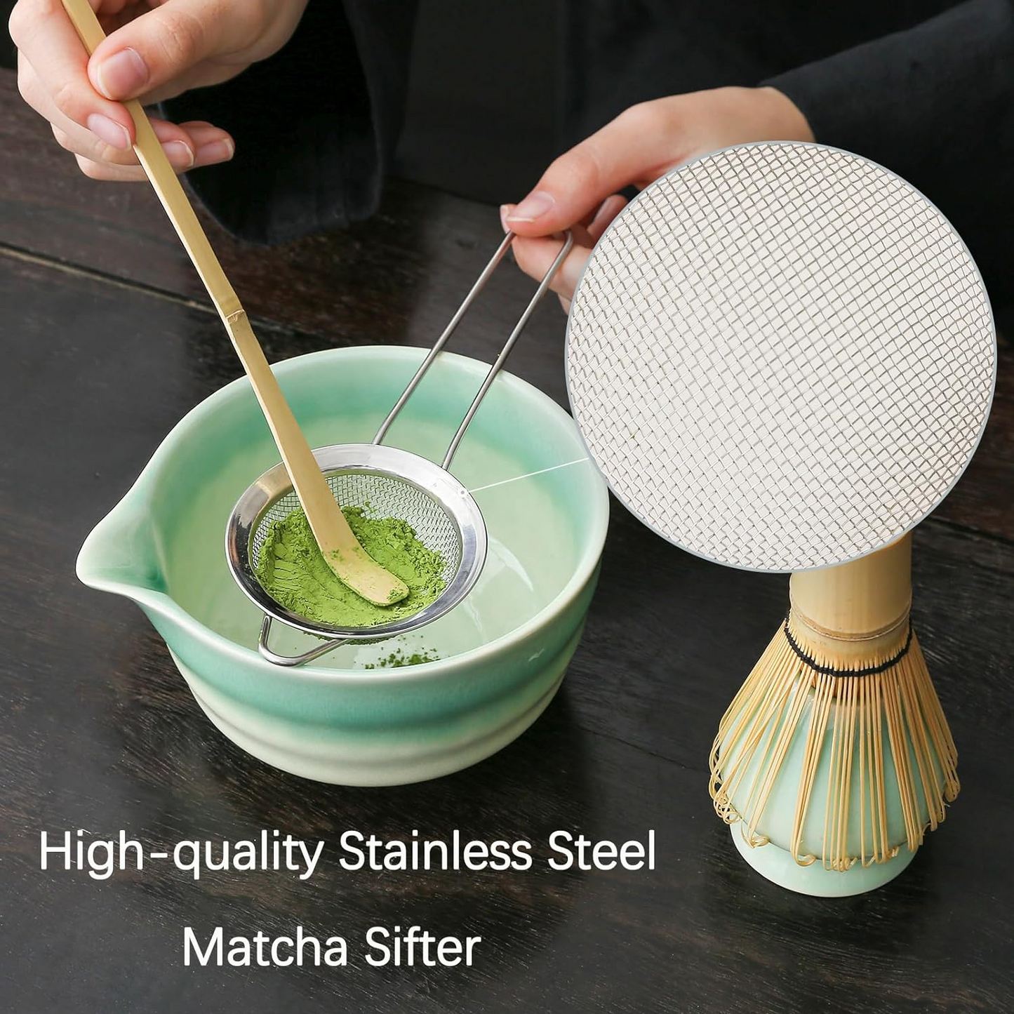 Set Matcha 500ml Gradient Vert Profond Sérénité