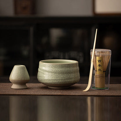 Set Matcha 570ml Classique Épuré Entrée Gamme