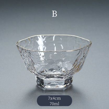 tasses à thé en verre 70/75/80ml
