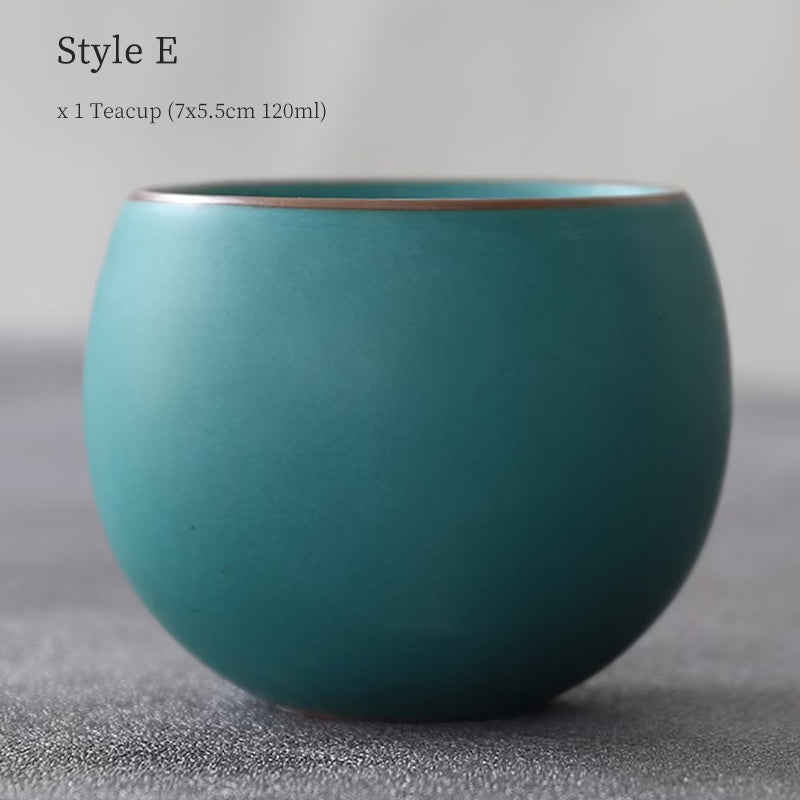 Tasse à thé céramique 120ml Terre Cuite