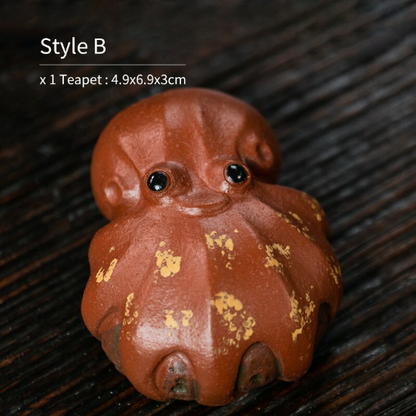 Mascotte de Thé Cerf en Argile