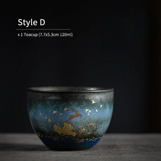 Tasse à thé céramique 120ml Brillante