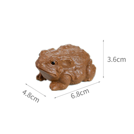 Mascotte de Thé Carpe en Argile