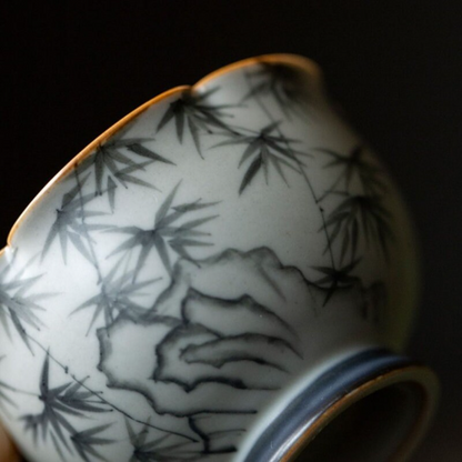 Tasse à thé céramique 65ml Lisse