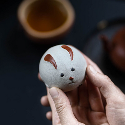 Mascotte de Thé Paon en Zisha