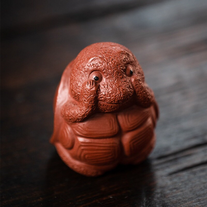 Mascotte de Thé Rat Chanceux en Zisha
