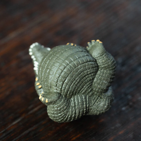 Mascotte de Thé Bouddha Rieur en Zisha