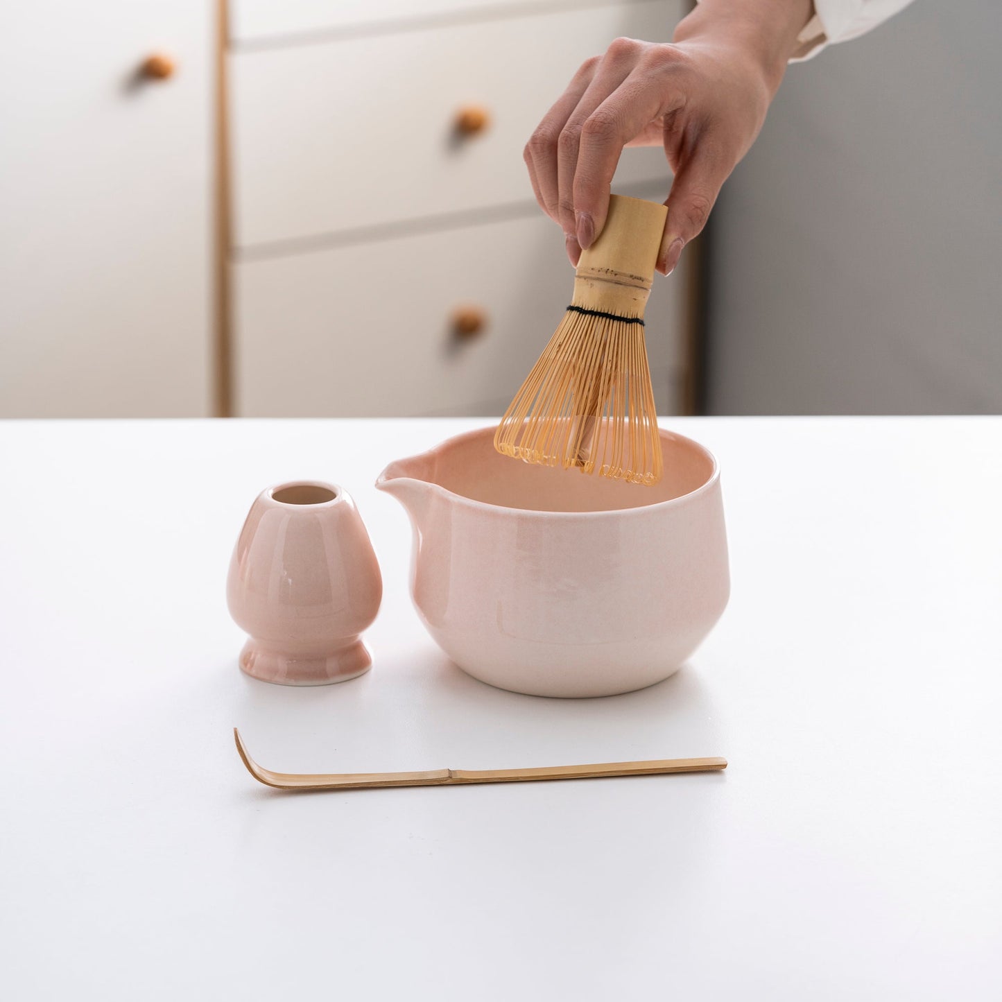 Set de Matcha ceramique 550ml trois modèles