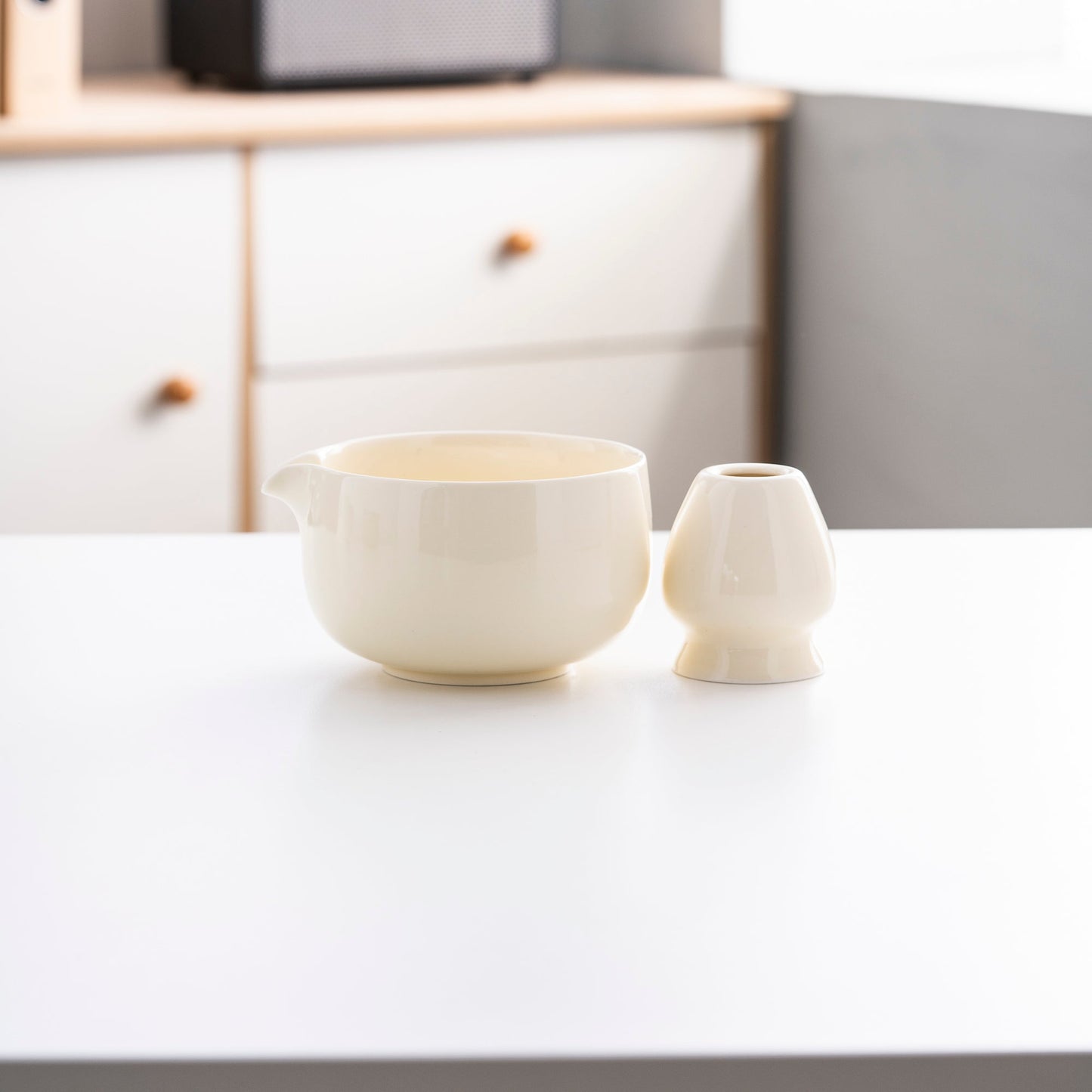 Set de Matcha 10 pièces 450ml beige