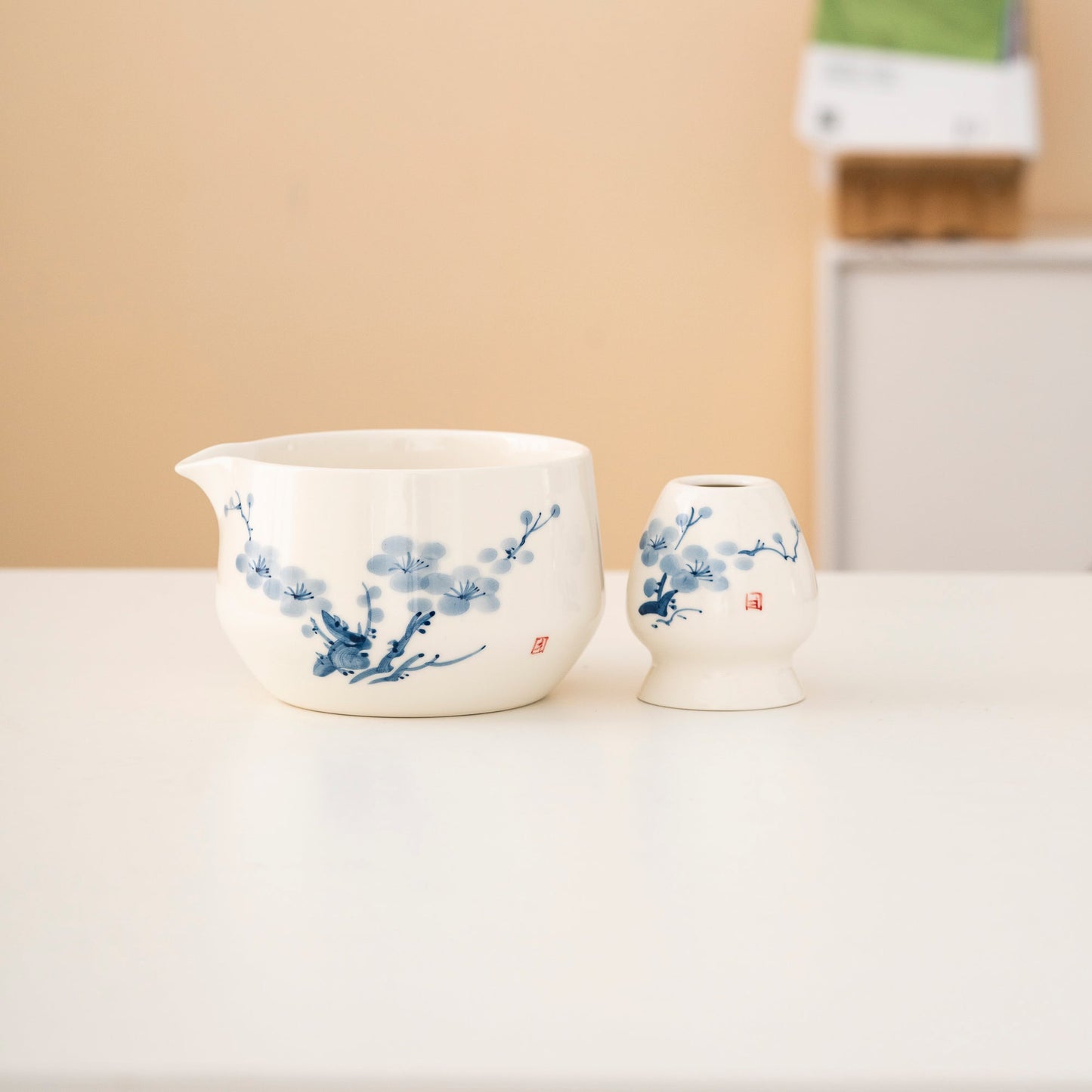Set de Matcha 540ml Sakura Bleue