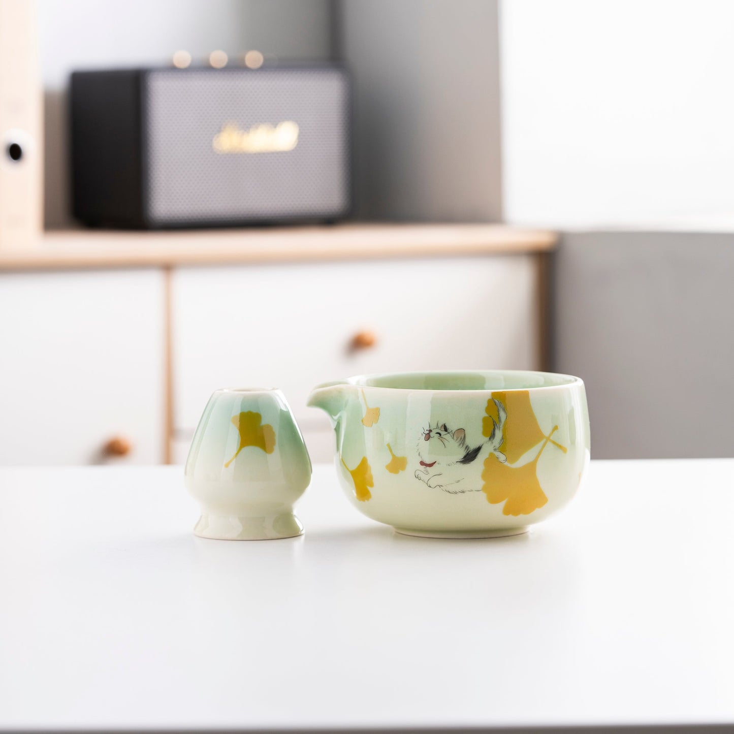 Set de matcha 450ml design cartoon