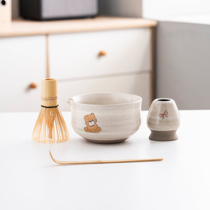 Set de matcha 450ml mini bear