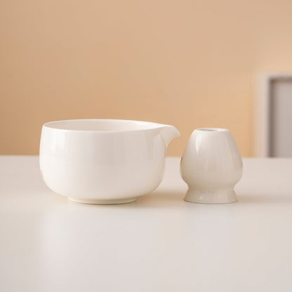 Set de matcha 450ml chats dessinés