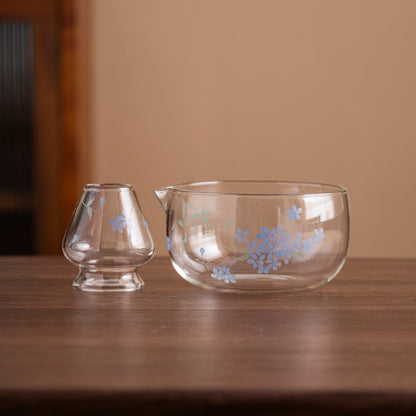 Set Matcha 550ml Verre Résistant Chaleur Design