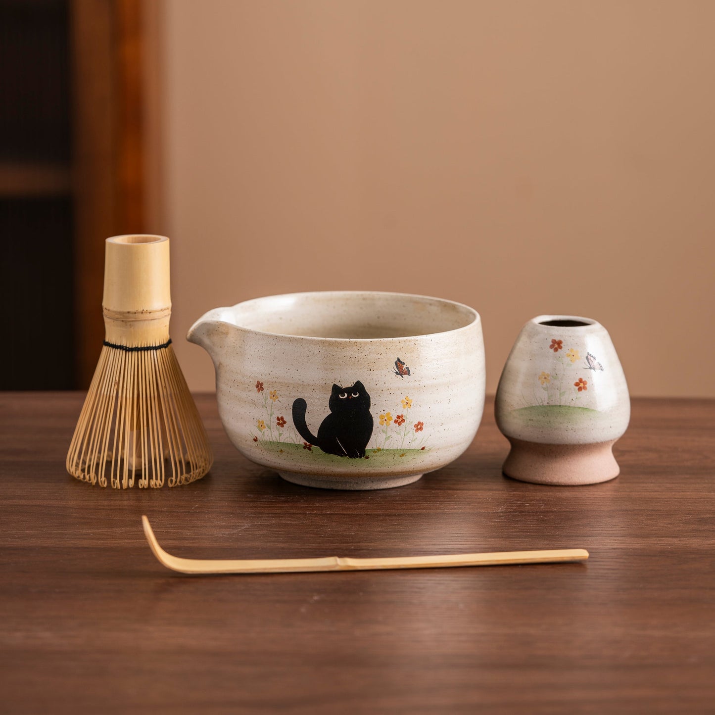 Set de matcha 450ml chatton noire