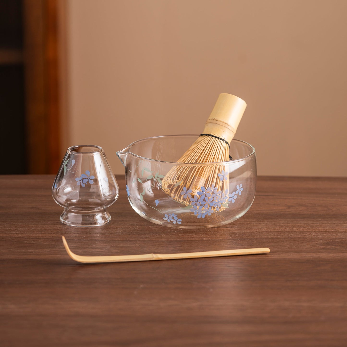 Set Matcha 550ml Verre Résistant Chaleur Design